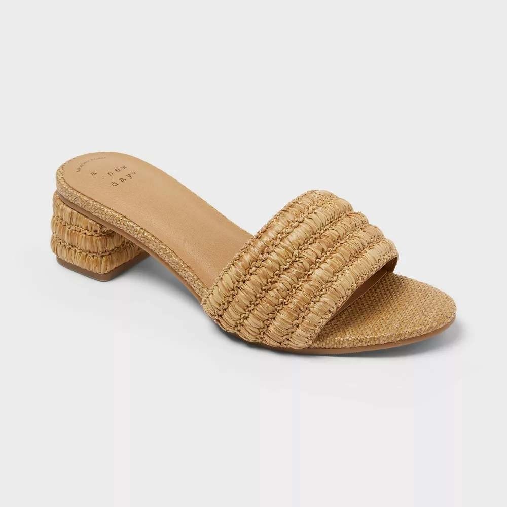 Women's Heels A New Day Fay Natural Size 7.5 New With Tags